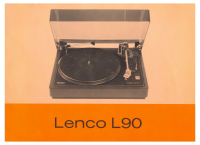 Lenco L90 - Owners Manual